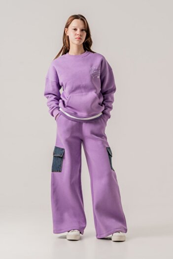 HAUSEkids 9-15 Years Unique Only Design Girl's Suit -Lilac-