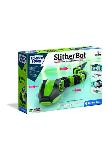 CLEMENTONI Science & Play - Snake Robot 50 cm, Instruction Manual, for Ages 8+ Years Old