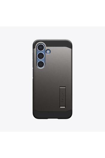 Spigen Spigen Tough Armor MagFit for Samsung Galaxy S25 case [MagSafe Compatible] - Gunmetal