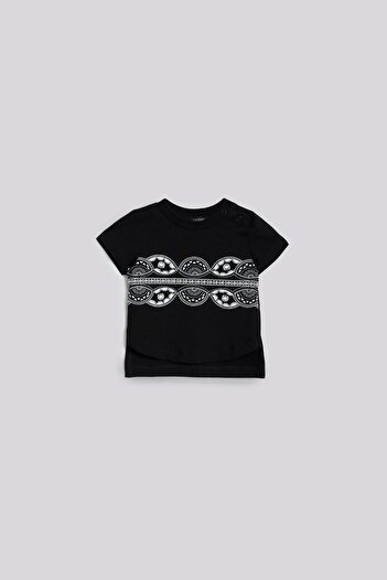 GB Baby BG Store Erkek Bebek Siyah Tshirt