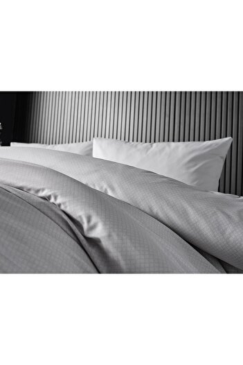 Doqu Home Light Gray Double Pure Touch Duvet Cover
