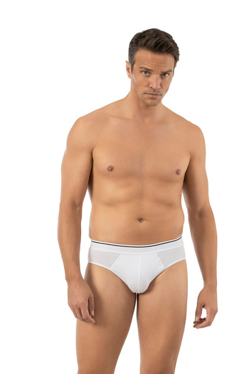 ÖZKAN underwear Özkan 11330 Ανδρικά βαμβακερά λύκρα χτενισμένα βαμβακερά εύκαμπτα άνετα σλιπ εσώρουχα