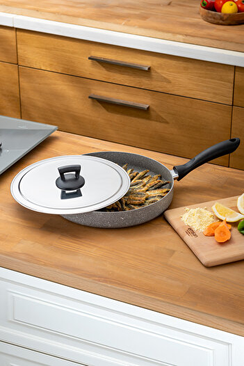 Emsan Rosa Granite Fish Pan 30 cm