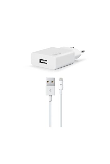 Ttec Iphone 13 Pro Max Smart Fast Charger 2.1a Seyahat Şarj Aleti + Lightning Usb Kablo