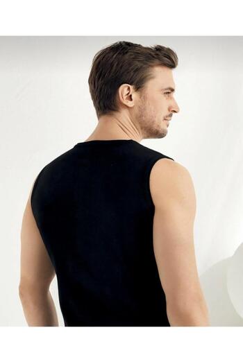 Şahinler *****Shawks, 6 Pack Men Rib Bike Neck Sleeveless Athlete Undershirt