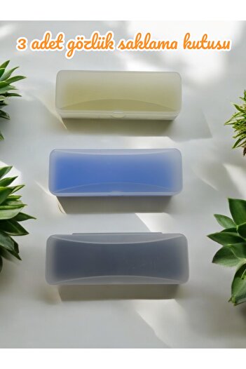 Summit 3 Pcs Glasses Protection Case Anti-Scratch Glasses Storage Box