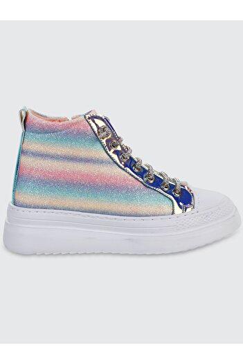 Civil Girls' Boots and Boots Size 31-35 - Rainbow Pattern