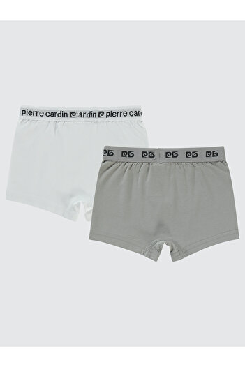 Pierre Cardin Boy's 2-Piece Boxer Set 2-10 Years Dark Gray