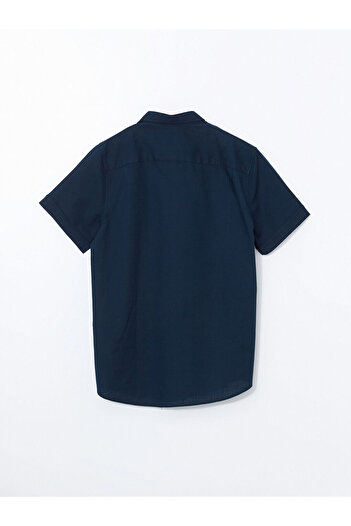 LC Waikiki Чоловіча сорочка LCWAIKIKI Classic Regular Fit з коротким рукавом Armur