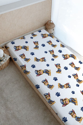 Tuğba Kuğu Ryder Paw Patrol Printed Flat Sheet - Cartoon Series