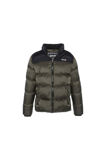 SCHOTT Ανδρικό πράσινο σακάκι Schott Blouson Empiecement Et Broderie -XXL
