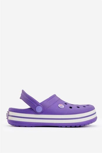 Liger Unisex Confort Medical Nurse Sabo Slippers - PURPLE