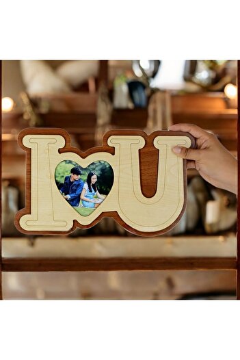 Major Selection Small Wooden I Love You Frame