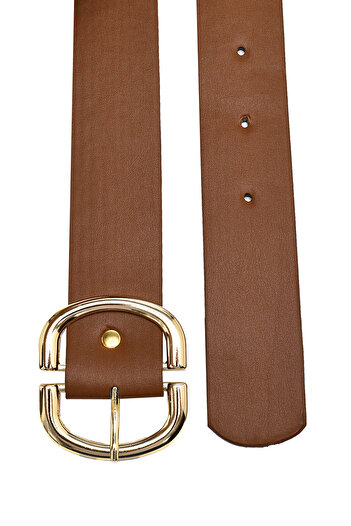Paçuli Moda Women's Belt with D Buckle