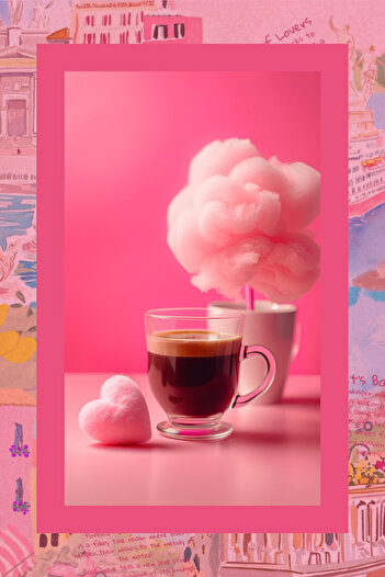 Mim and More Valentine Coffee Blend - Pamuk Şeker Aromalı Filtre Kahve 2025 Limited Edition, 200 Gr