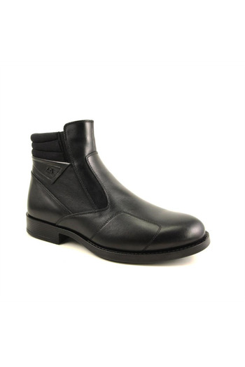 Forelli 31664-g Black Genuine Leather Men's Casual Boots