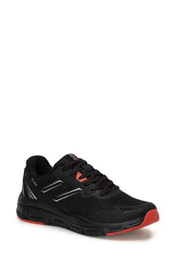Kinetix Lexus Tx Black-Red-Silver Men's Sports Shoes