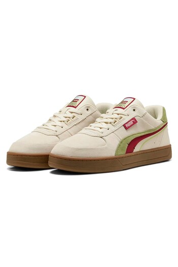 Puma Ανδρικά λευκά αθλητικά παπούτσια Caven 2.0 Lux Greenside - 400711 01