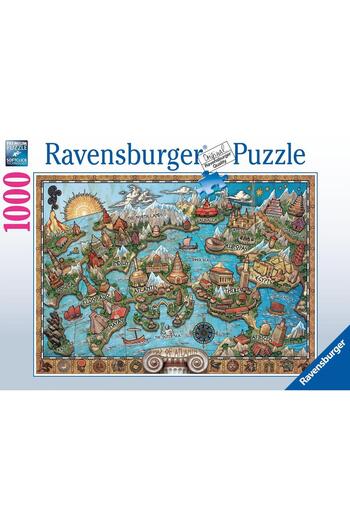 RAVENSBURGER 1000 Parça Puzzle Gizemli Atlantis 167289