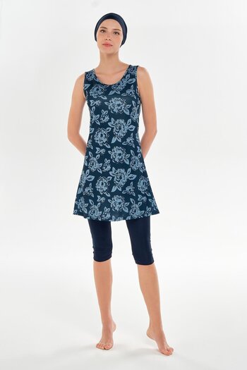 ROZAMAY Runa Sleeveless Hijab Swimsuit 3609