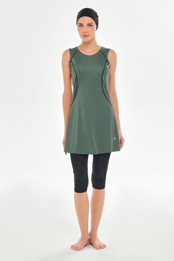 ROZAMAY Maly Sleeveless Hijab Swimsuit 3610