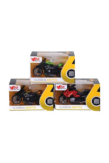 hak-iş oyuncak 1:16 metal motorcycle