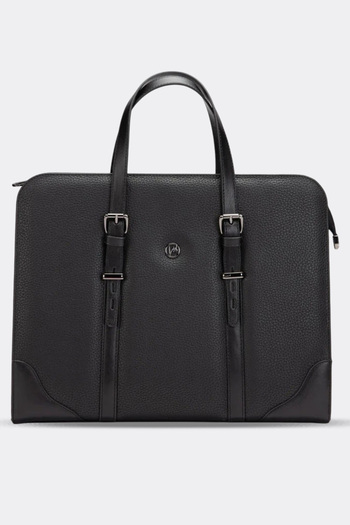 MORCA Geanta pentru laptop pentru femei, neagra