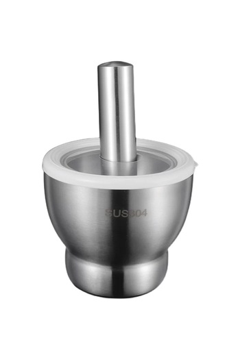 ABAREEK Spice Grinder, Grain Crusher, Mortar and Pestle 12.7cm
