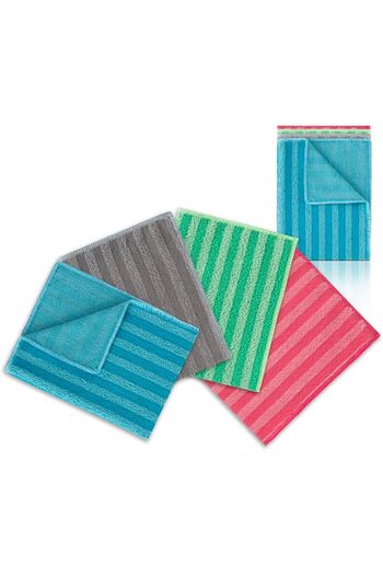 STOREMAX Polysight Cleaning |   Microfiber Kitchen & Tough Dirt Cloth 4-Pack Trendzap 467437