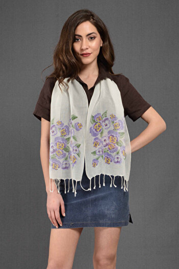 Dosimira Violet Scarf