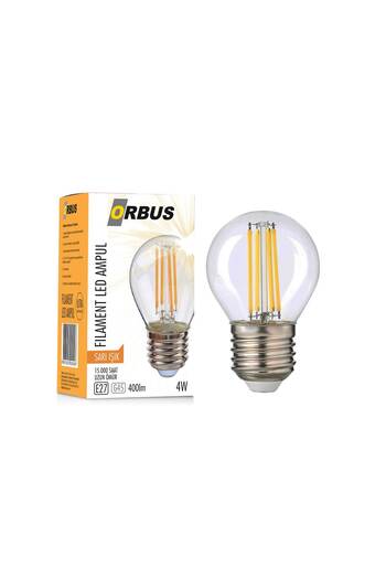 ORBUS Gc45 E27 4w Sarı Gün Işığı 2700k Dekoratif Ampul