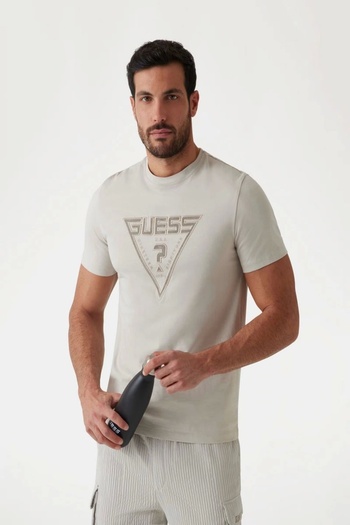 Guess Midway Cn T-Shirt Men's Gray T-Shirt Z5Ri03I3Z14-G9H6