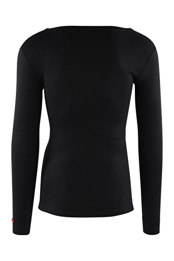 Blackspade Thermounterhemd Thermal Longsleeve - V-Neck Thermo-Oberteile Langarm Thermo-Unterhemd