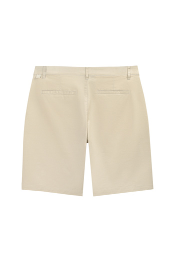 Giordano Men's Cotton Nylon Spandex Twill Low Rise Slim Fit Shorts