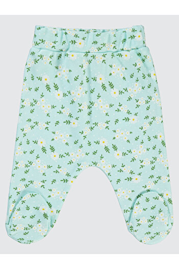 Civil Baby Baby Girl Booties Single Bottom 1-6 Months Mint Green