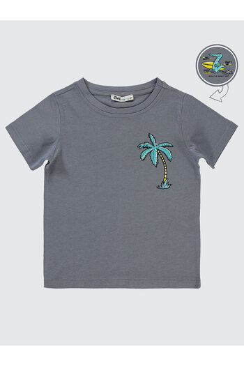Civil Boys 2-5 Years Boy Gray T-Shirt