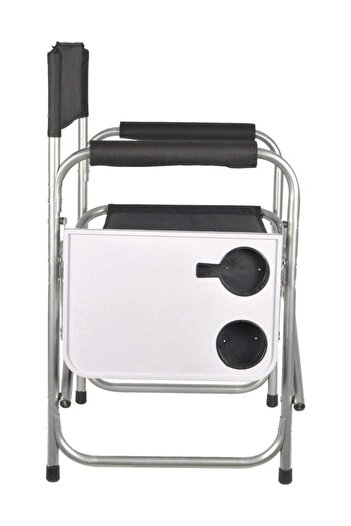 Cady One Lightweight Portable Folding Chair with Side Table and Cup Holders for Camping and Hiking