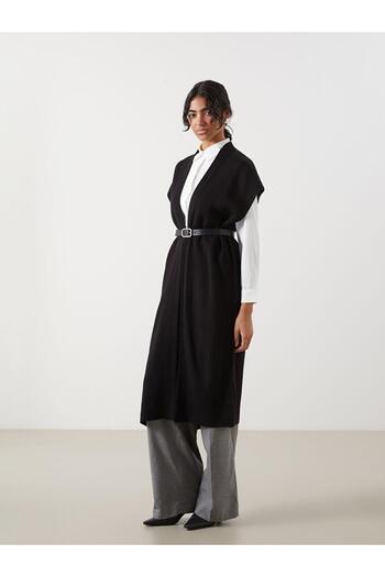 LC Waikiki LCW Modest Шальовий комір Oversize Жіночий трикотажний жилет