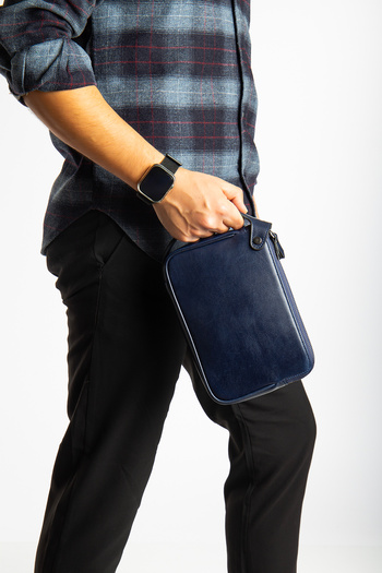 Niki Leather Рауль Шкіряний портфель на блискавці