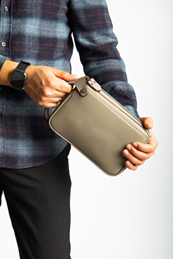 Niki Leather Рауль Шкіряний портфель на блискавці