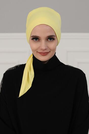 Aisha's Design Μπαντάνα, Β-45, Κίτρινο