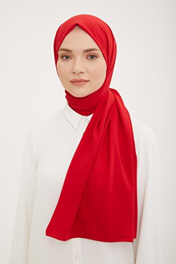 Armine Medina Silk Shawl - Red 99008