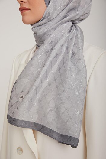 Armine Σάλι Trend Violet - 1 - Ασημί 63
