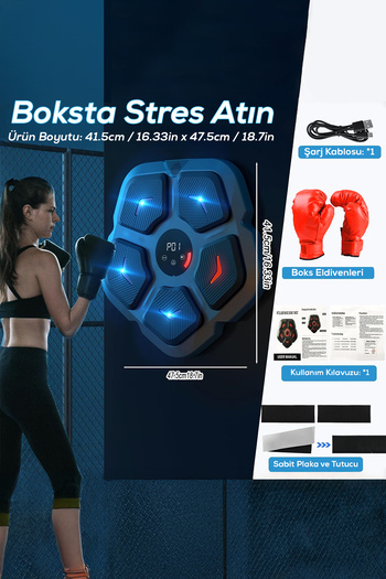 DEMPOWER Bluetooth Hopörlör Özellikli Boks Makinesİ
