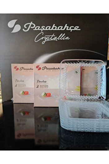 Paşabahçe Timeless 2 Pack Dessert Plates