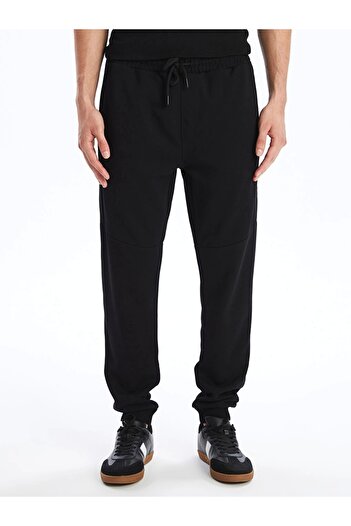 LC Waikiki LCW Casual Siyah Slim Fit Erkek Jogger Eşofman Altı