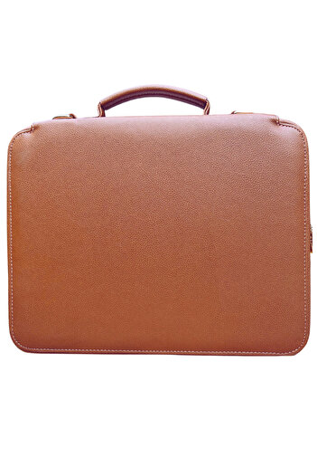 worken 11" Inch Organizer - Tablet Case, Impact Protection, Retro Vegan Leather, Autumn Tan