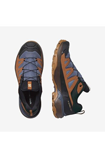 Salomon X ULTRA 360 LEATHER GORE-TEX Erkek Outdoor Ayakkabı Grisaille L47684900