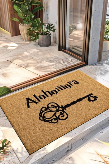 Decovetro Harry Potter Alohomora Patterned Door Mat - 40x60 cm Door Front Decesni