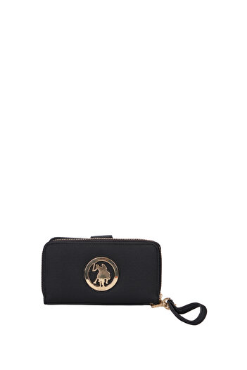 U.S. Polo Assn. Тъмносиня дамска чанта-клъч Usc25366